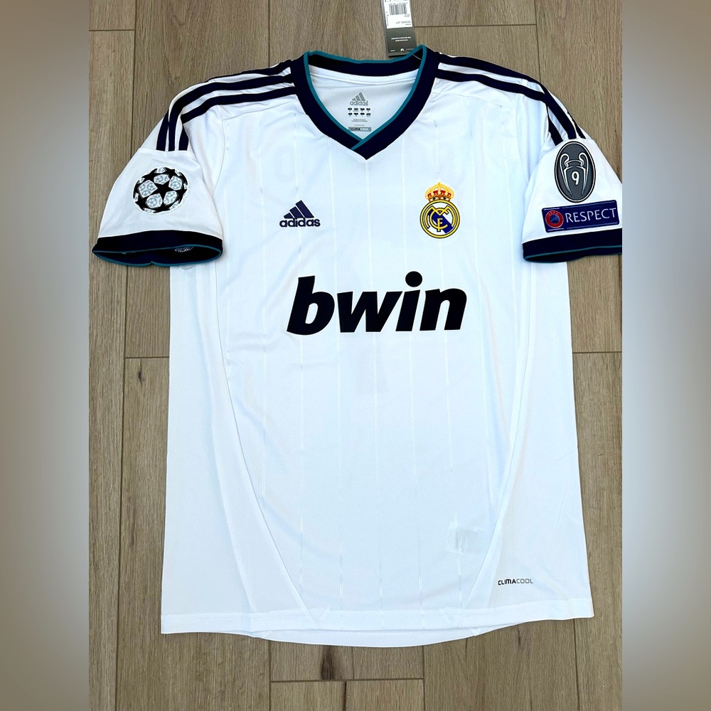 Real Madrid Ronaldo 2012/13 Soccer Jersey white